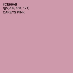 #CE99AB - Careys Pink Color Image